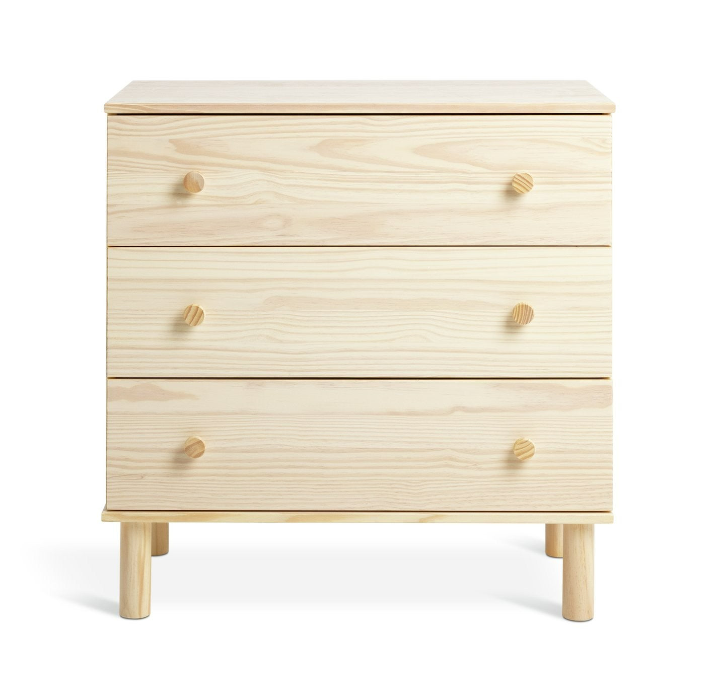 Akio 3 Drawer Chest - Pine | Natural Wood Aesthetic