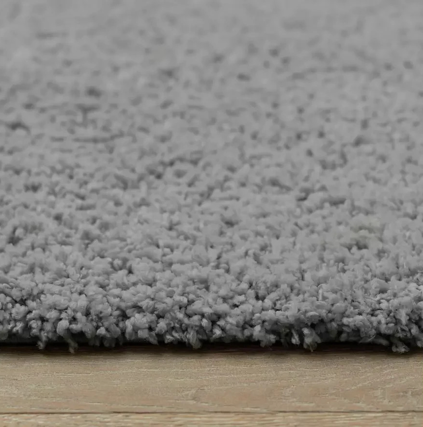 Cosy Flint Grey Rug | 200x290cm | Modern Living Room Bedroom Area Rug Carpet
