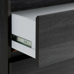 Jenson 3 Drawer Chest - Black Brown (B Grade)