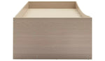 Malibu Storage Cabin Bed White & Acacia | Kids Bedroom Bed with Storage