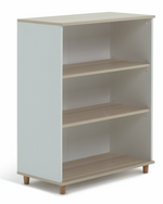 Habitat Kids Melby Deep Bookcase - White & Acacia