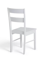 Chicago Table & 4 Chairs - White