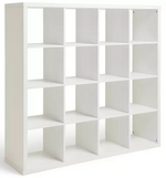 Squares Plus 16 Cube Storage Unit - White | Modular Home Storage