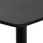 Home Cobin 4 Seater Dining Table - Black | Modern dining table