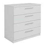 Brisbane 4 Drawer Chest – Grey ( B Grade )