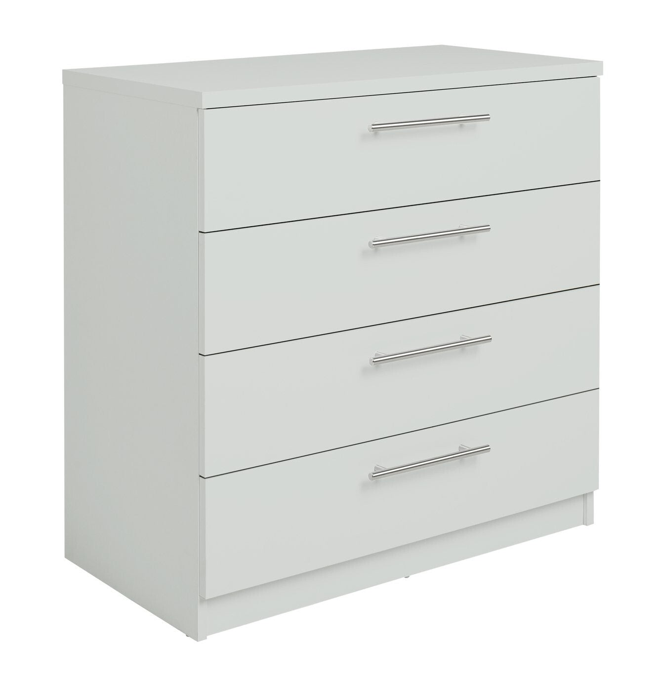 Brisbane 4 Drawer Chest – Grey ( B Grade )