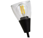 Curico 3 Light Floor Lamp - Matt Black