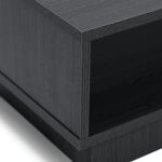 Habitat Home Cubes Large TV Unit Black | Modern Media Stand Living Entertainment
