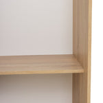 Nova 2 Door Sliding Wardrobe - Oak | Modern Bedroom Storage Cabinet Furniture