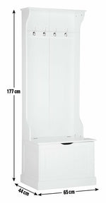 All In One Hallway Unit - White