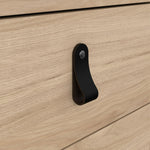 Tvilum Madrid 3 Drawer Office Desk - Oak | Minimalist Approach Workspace Setup