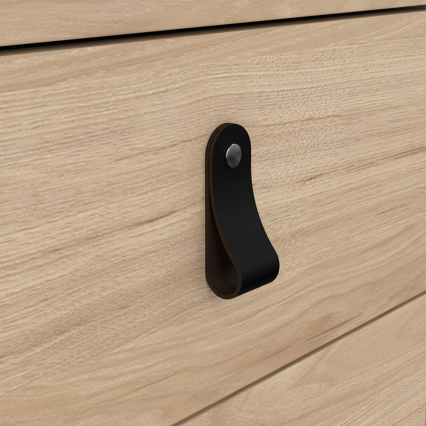 Tvilum Madrid 3 Drawer Office Desk - Oak | Minimalist Approach Workspace Setup
