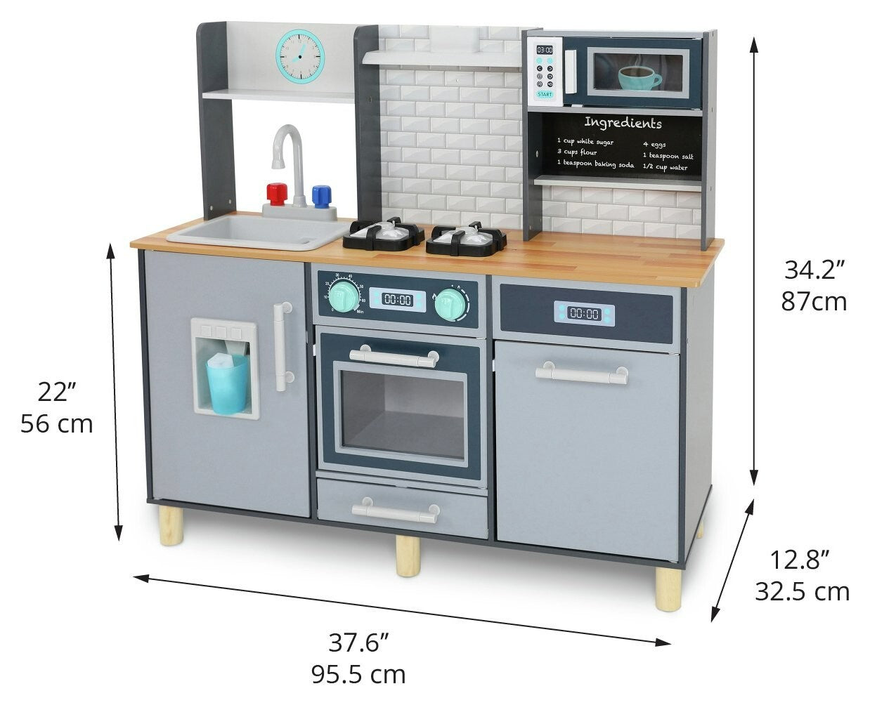Chad Valley Pro Chef Wooden Toy Kitchen