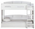 Ultimate Bunk Bed Frame - White | Multi Level Bedroom Setup