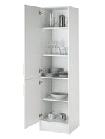 Home Athina 500mm Fitted Kitchen Tall Unit - White