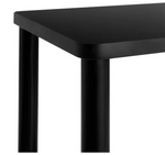 Home Andrea Set of 2 Bedside Tables Black | Bedroom Nightstand Furniture Set