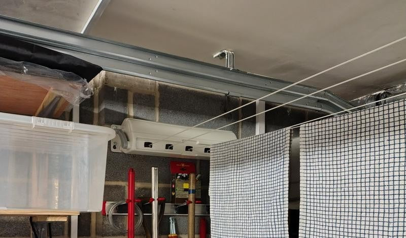 Home 35m 5 Line Retractable Outdoor Clothes Airer | Garden Washing Line Drying