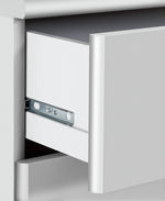 Home Normandy 4 Drawer Chest of Drawers White | Bedroom Storage Furniture Modern