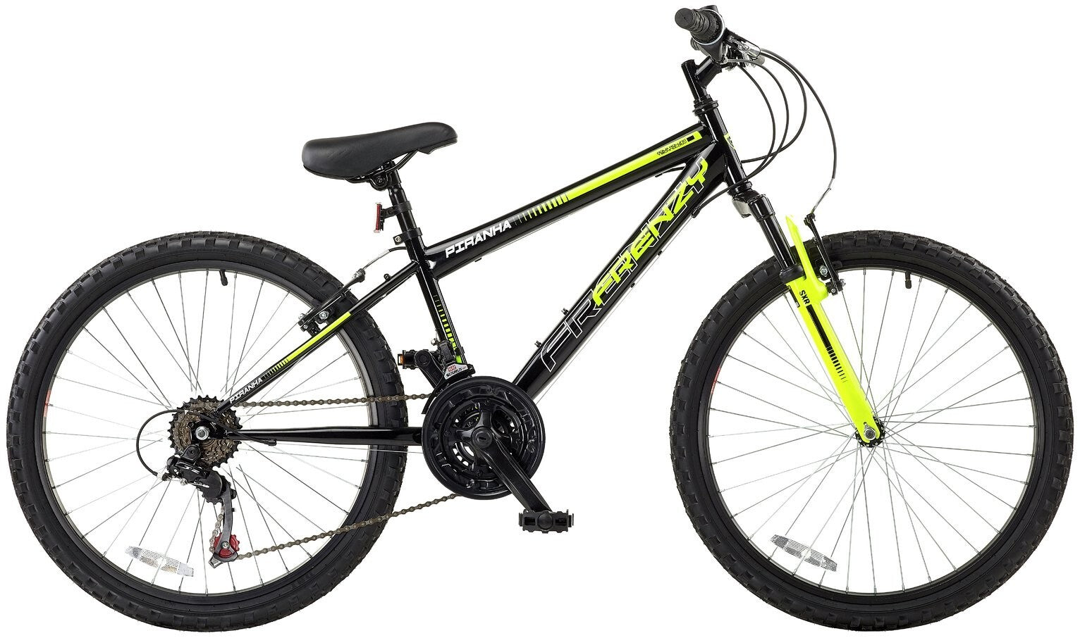 Piranha Frenzy 24 Inch Wheel Size Boys Mountain Bike ( B Grade
