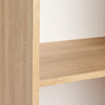 Home Carla 1 Door Display Cabinet - Oak | Style and storage to any room