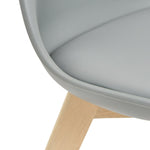 Jerry Pair of Dining Chair - Grey | Modern Mealtime Seating
