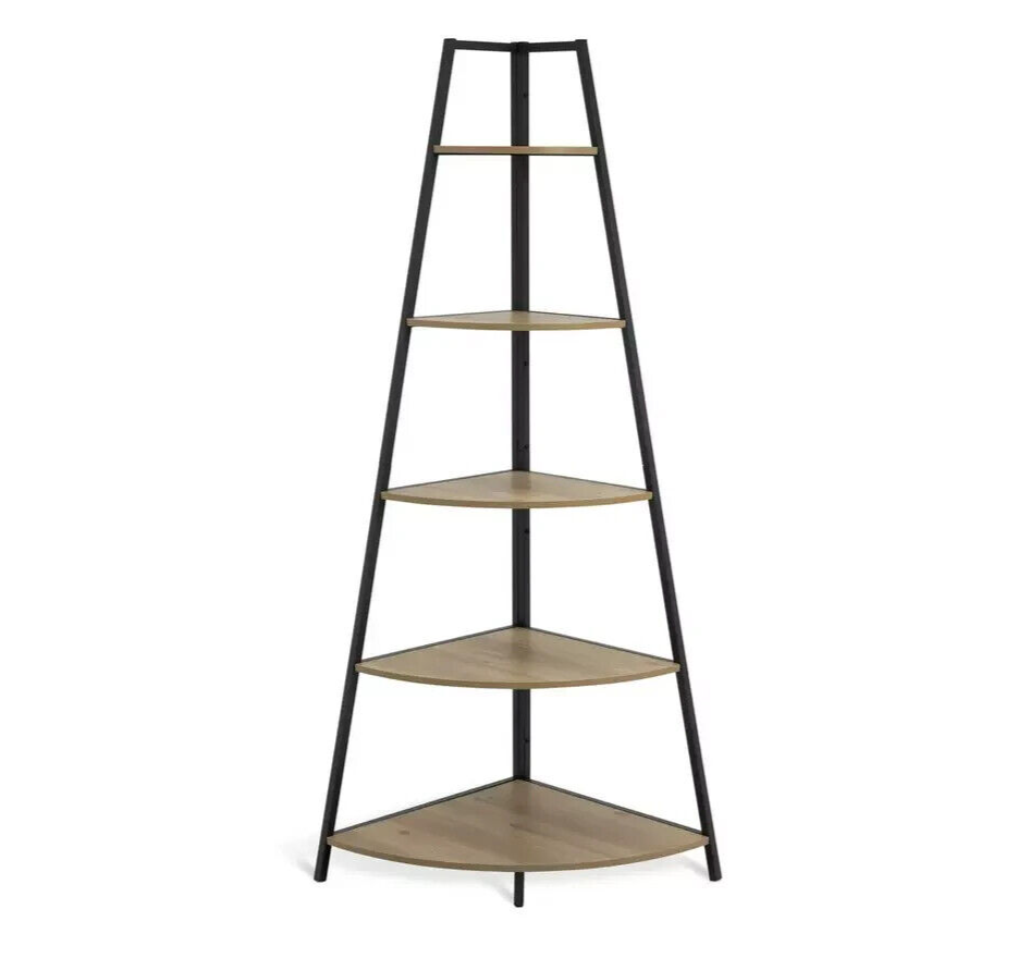 Habitat Loft Living Medium Corner Shelving Unit - Oak ( B Grade 56444 )