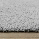 Habitat Recycled Cosy Plain Shaggy Rug - 160x230cm - Grey