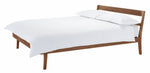 Tatsuma Kingsize Wooden Bed Frame - Walnut | Elegant Home Atmospher