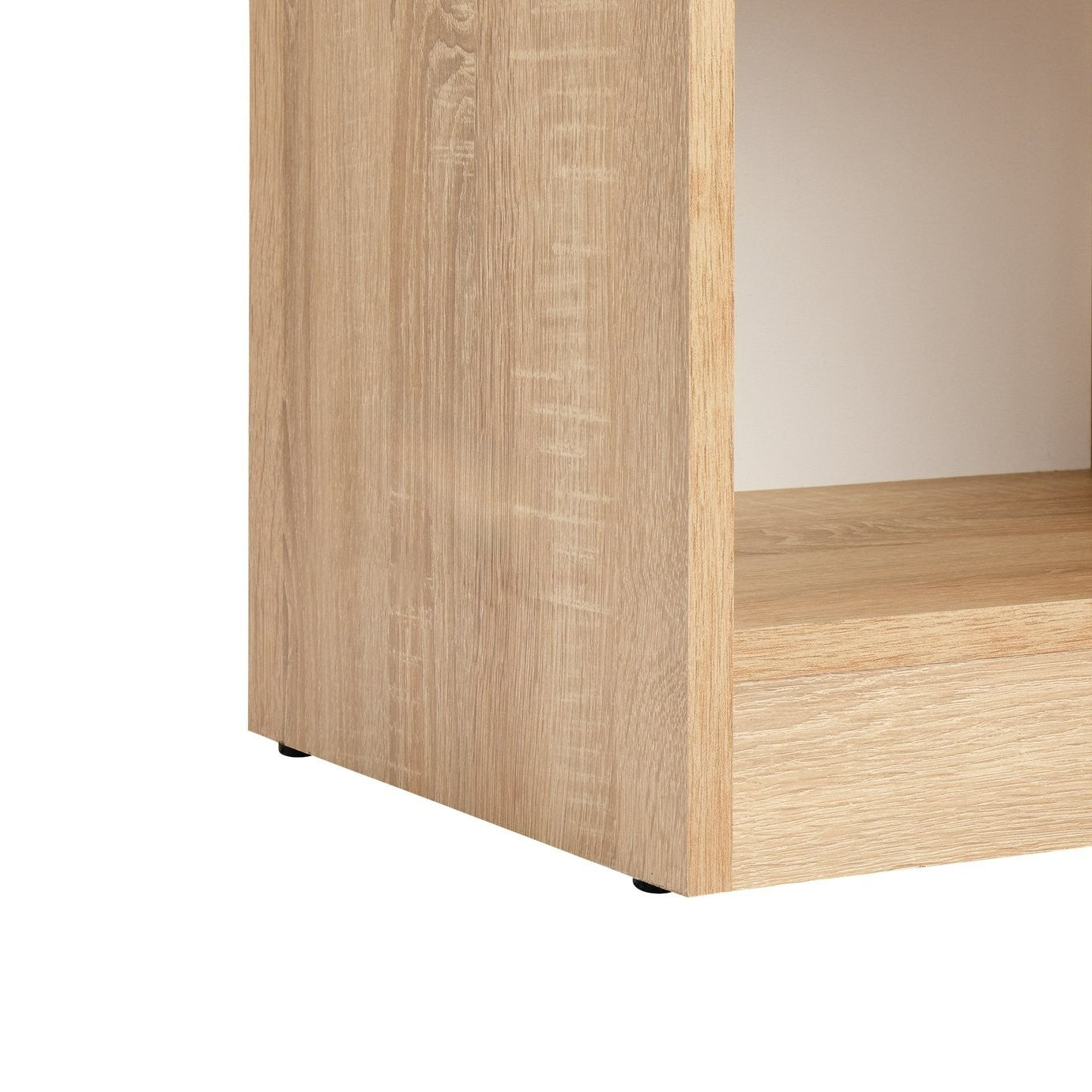 Home Carla 1 Door Display Cabinet - Oak | Style and storage to any room