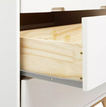 Pimlico 3 Drawer Chest White | Bedroom Storage Chest of Drawers Furniture