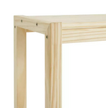 Karee 3 Shelf Shelving Unit Pine | Freestanding Storage Shelving Furniture