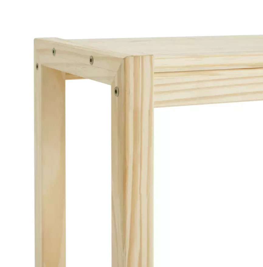 Karee 3 Shelf Shelving Unit Pine | Freestanding Storage Shelving Furniture