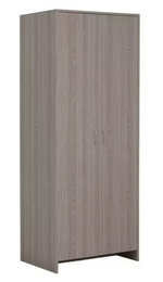 Seville 2 Door Wardrobe - Grey Oak Effect ( B Grade )