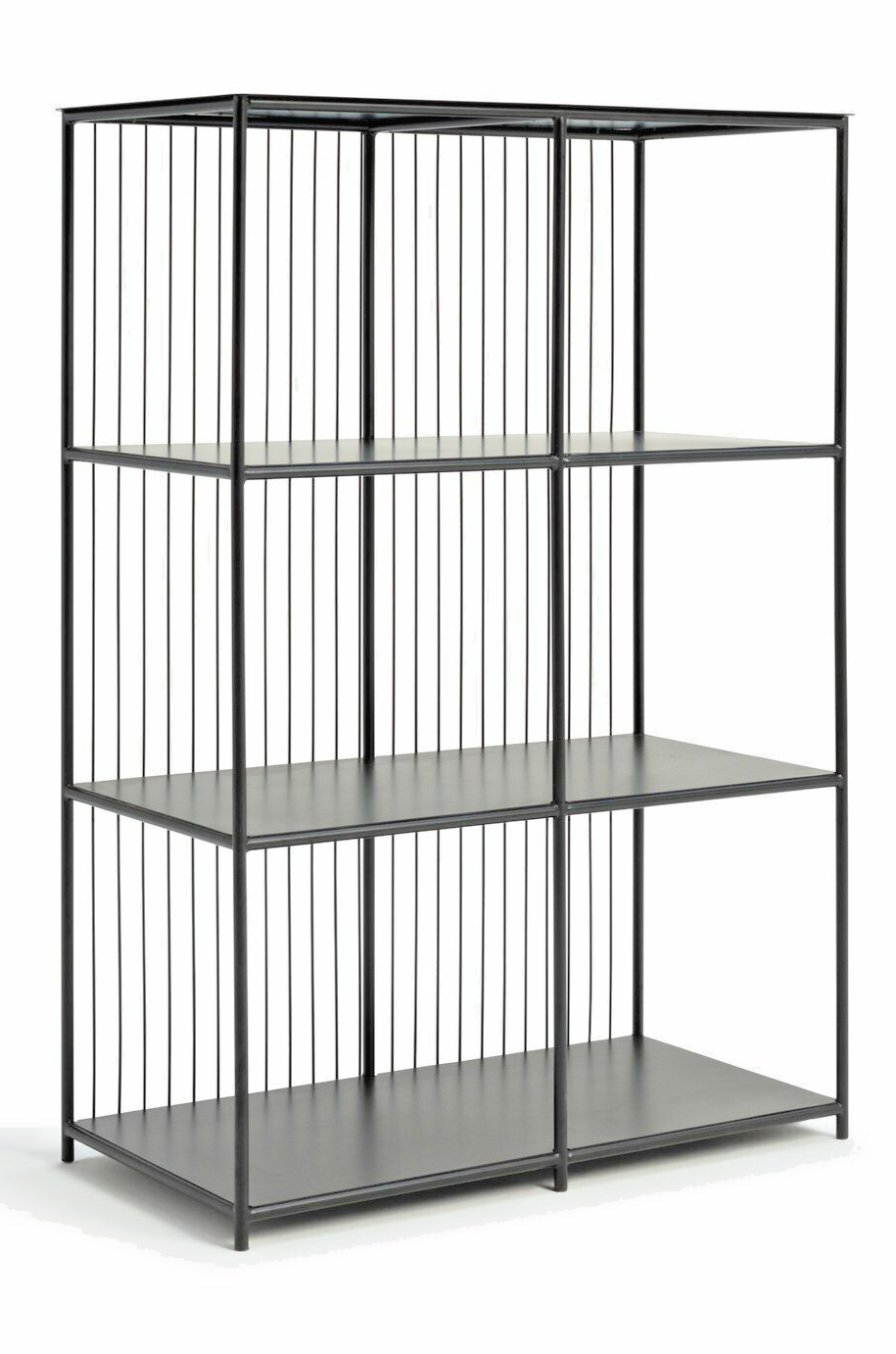 Habitat 6 Alfie Wire Shelving Unit - Black