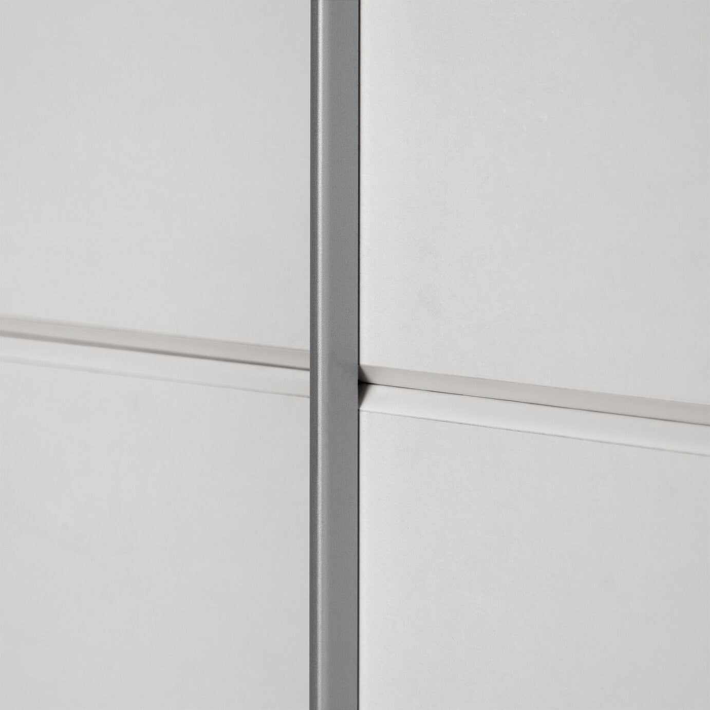 Habitat Holsted Large Sliding Wardrobe - Soft Grey ( B Grade 34229 )
