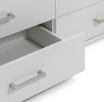 Oslo 8 Drawer Chest - White (B Grade)