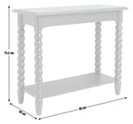 Blaire Bobbin Console Table - Navy