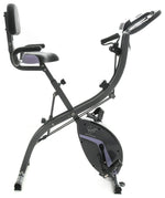 Davina McCall Folding Exercise Bike with Resistance Bands | Home Fitness Cardio