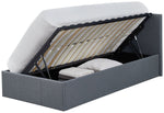 Heathdon Single Ottoman Bed Frame - Grey