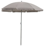 Home 4 Seater Metal Patio Set - Light Grey | Outdoor Garden Furniture
