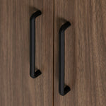 Oldham 2 Door 3 Drawer Wardrobe - Walnut | Simple and smart storage solution