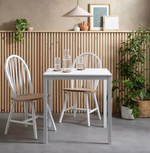 Home Home Toby 2 Seater Dining Table White | Small Kitchen Dining Table