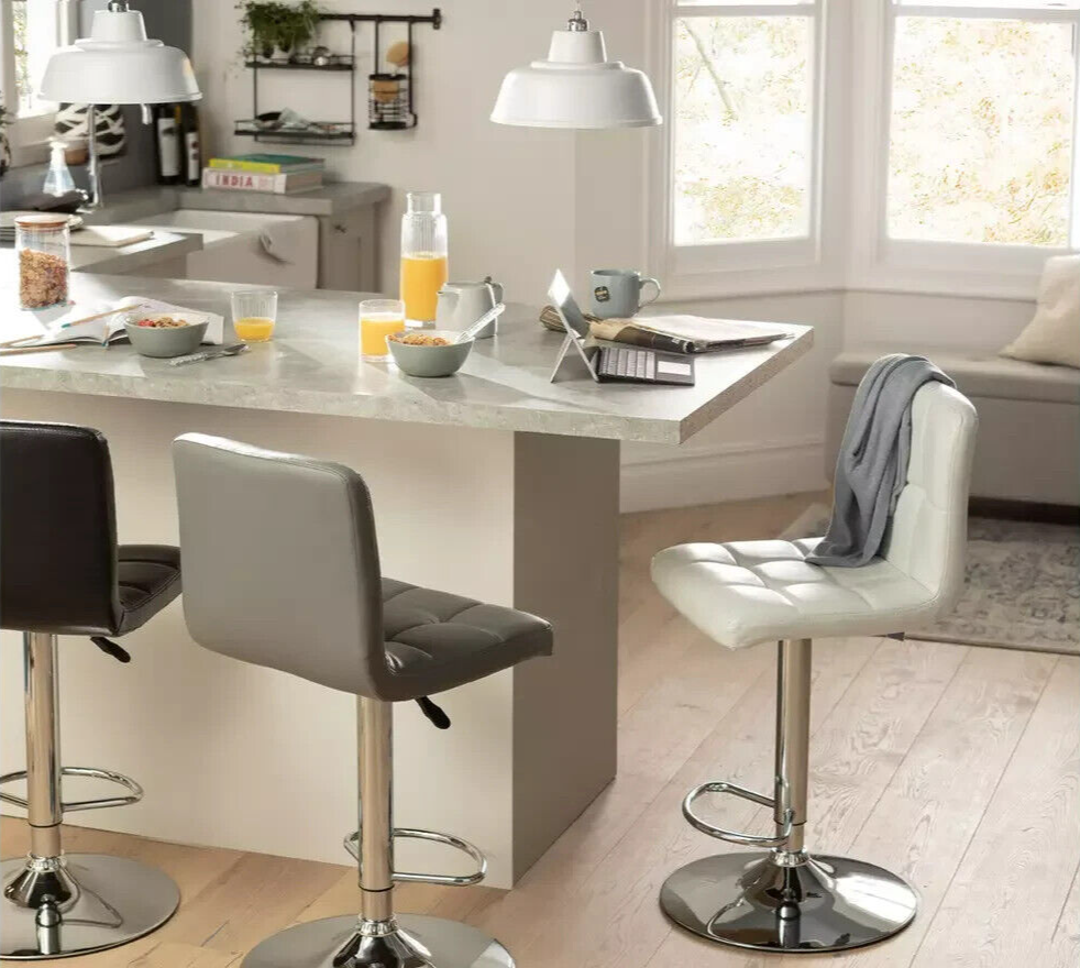 Nitro Bar Stool - White