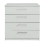 Brisbane 4 Drawer Chest – Grey ( B Grade )