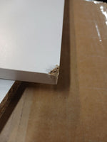 Home Brisbane 3 Door 3 Drawer Wardrobe - White (B Grade-1068.)