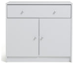 Maine 2 Door 1 Drawer Sideboard - White