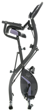 Davina McCall Folding Exercise Bike with Resistance Bands | Home Fitness Cardio