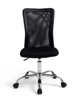 Home Reade Mesh Office Chair Black | Ergonomic Home Office Desk Chair Furniture