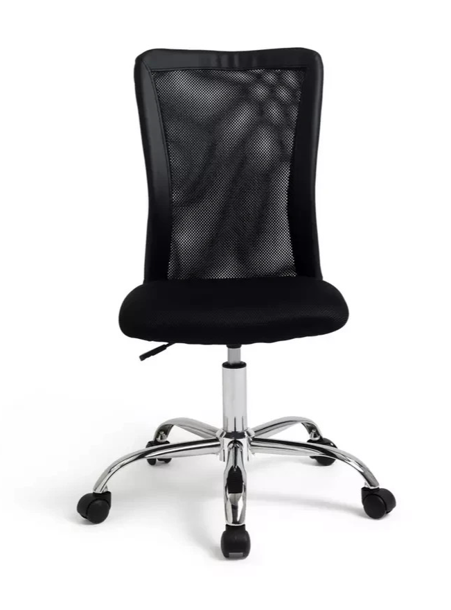 Home Reade Mesh Office Chair Black | Ergonomic Home Office Desk Chair Furniture