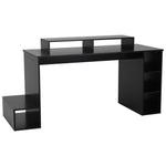 Gaming Desk - Black  ( B Grade 4836 - 4838 )